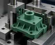 Green part after injection moulding