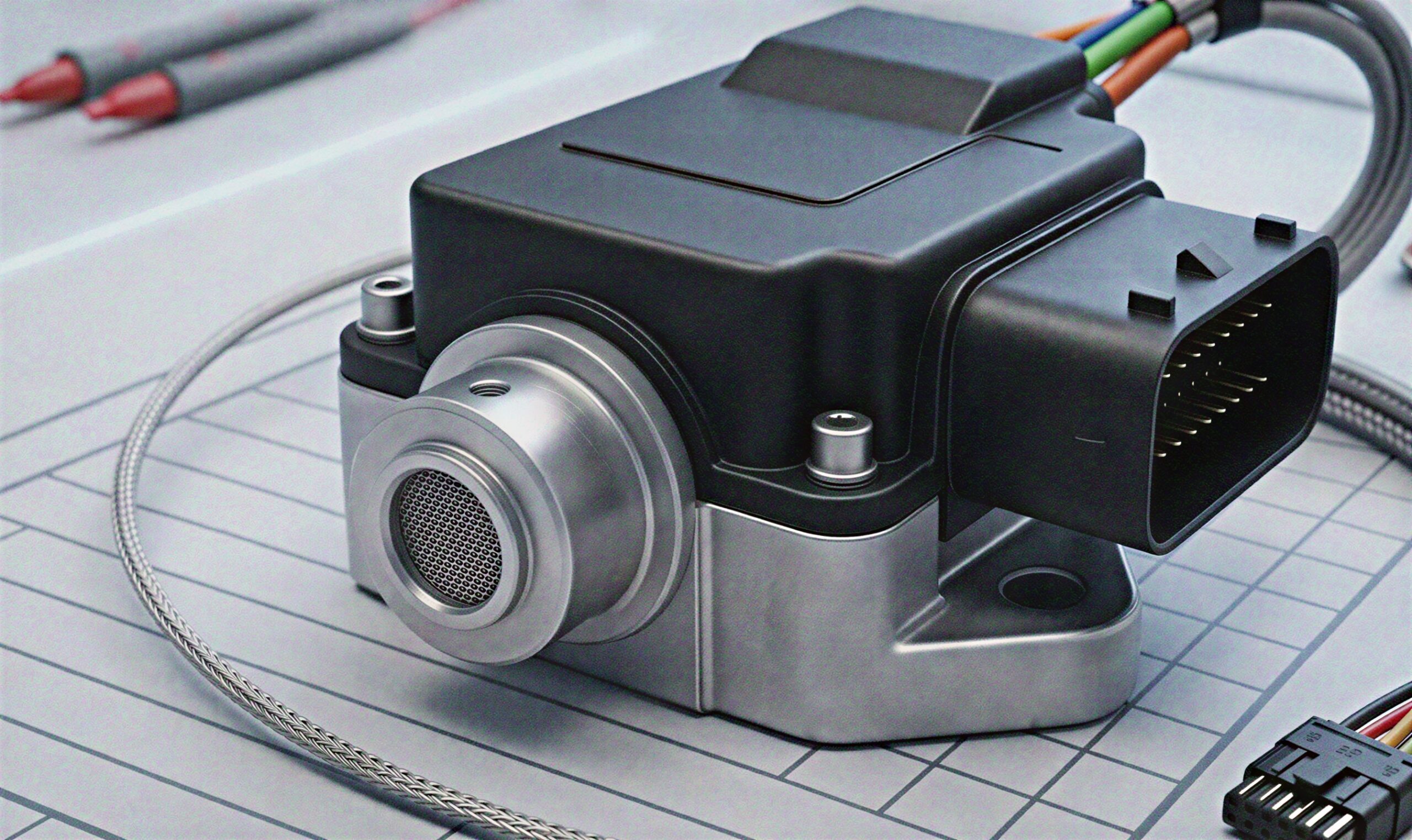 Advanced automotive sensor housing components