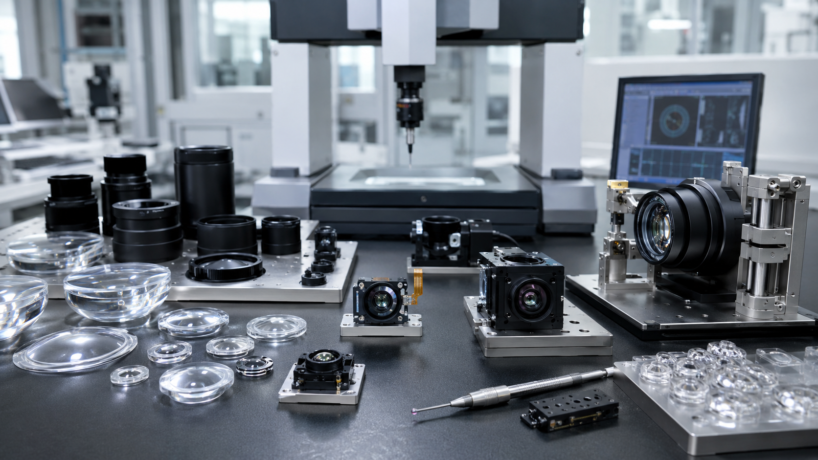 Optical component manufacturing