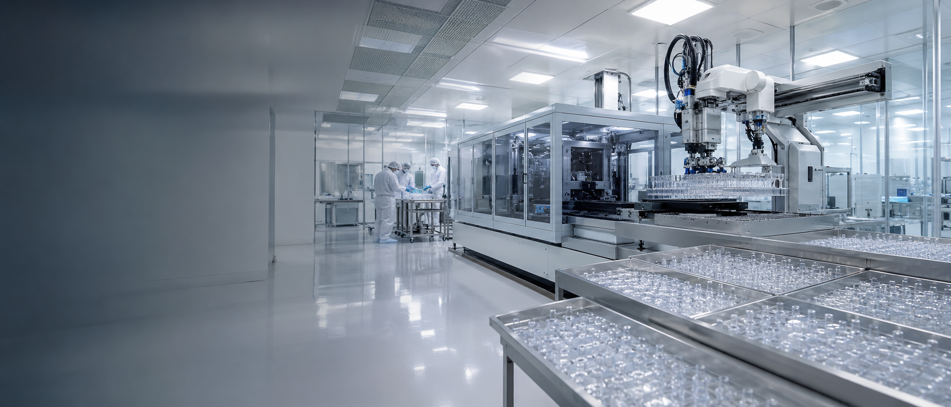 Cleanroom moulding machine banner image