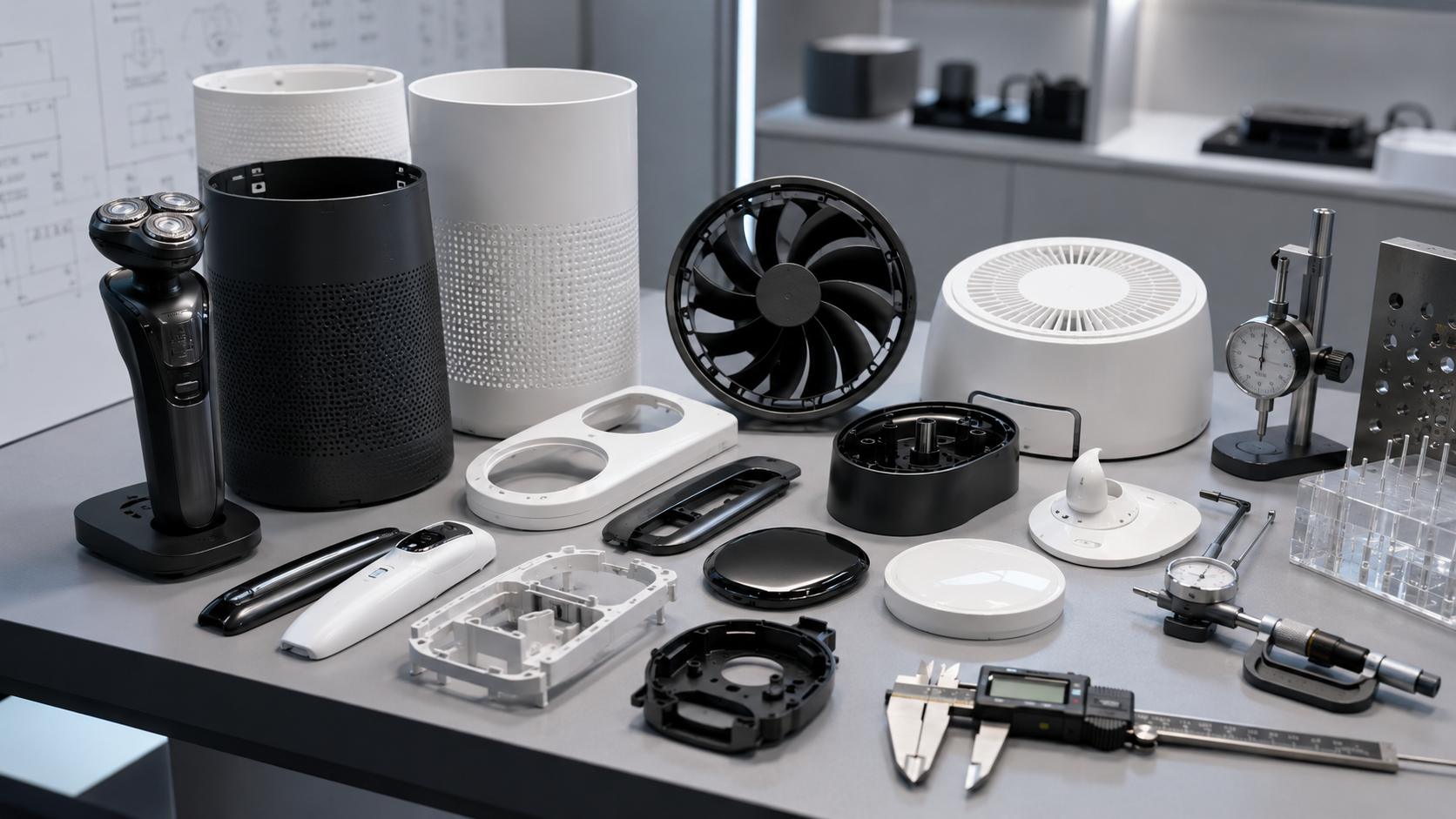 Consumer lifestyle products, smart devices, and precision molded housings