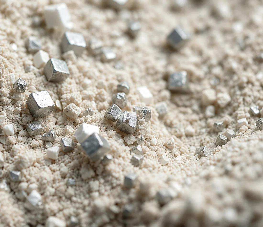 Metal powder and binder feedstock