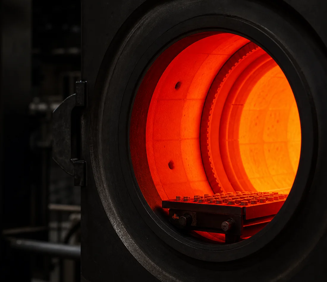 High-temperature sintering furnace for metal injection moulding