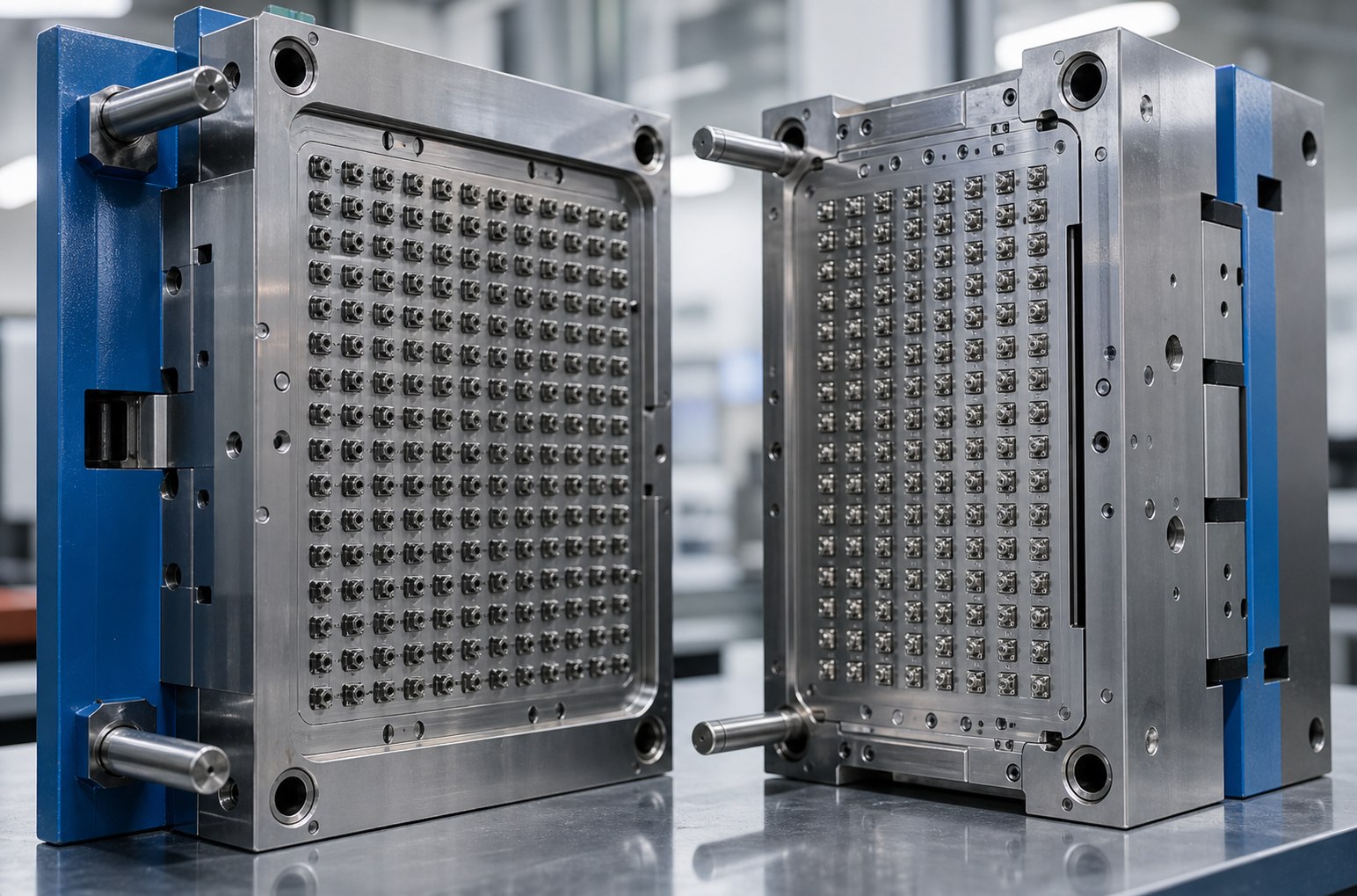 96-cavity precision injection mould tooling for high volume production