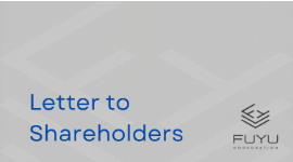 Letter to Shareholders